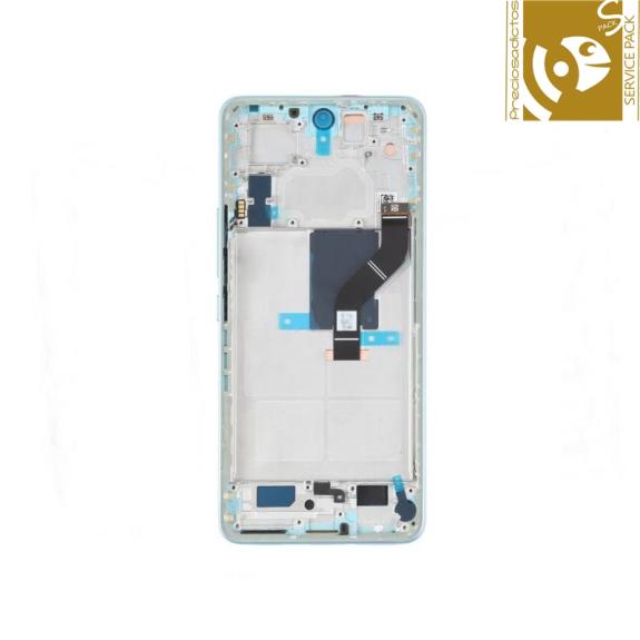 Pantalla para Xiaomi 12 Lite 5G con marco verde SERVICE PACK