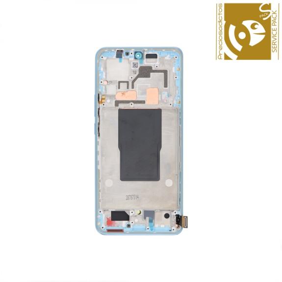 Pantalla Para Xiaomi 12T Pro / 12T 5G 2022 con marco azul