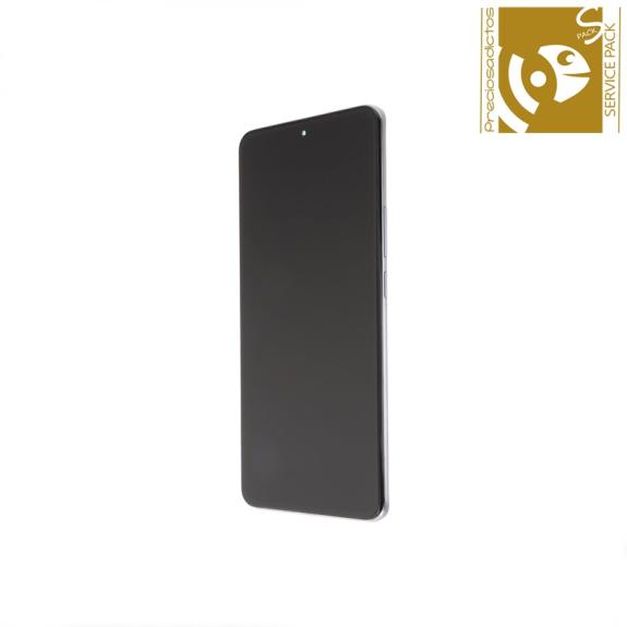 Pantalla Para Xiaomi 12T Pro / 12T 5G 2022 con marco plata