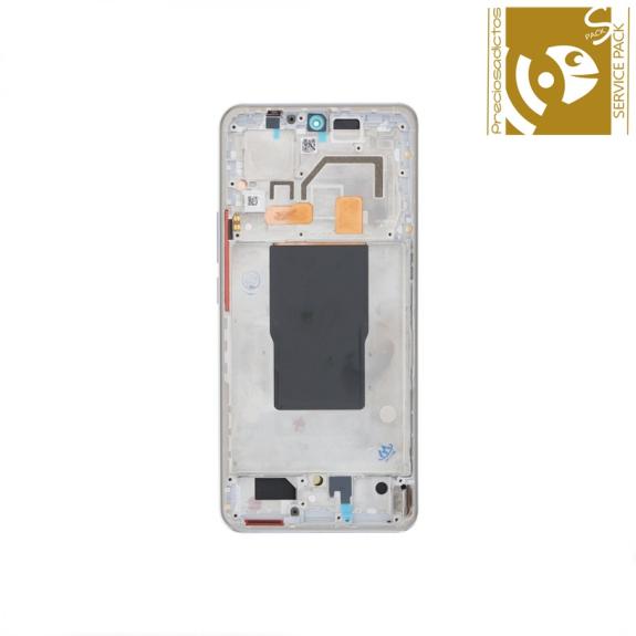 Pantalla Para Xiaomi 12T Pro / 12T 5G 2022 con marco plata