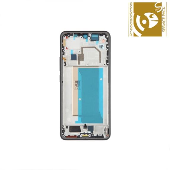 Pantalla Para Xiaomi 13T / 13T Pro Con Marco Negro SERVICE PACK