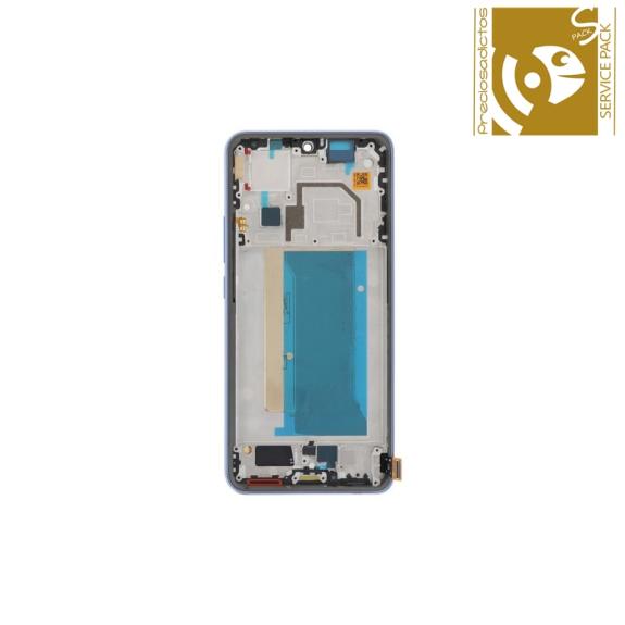 Pantalla para Xiaomi 13T con marco azul SERVICE PACK