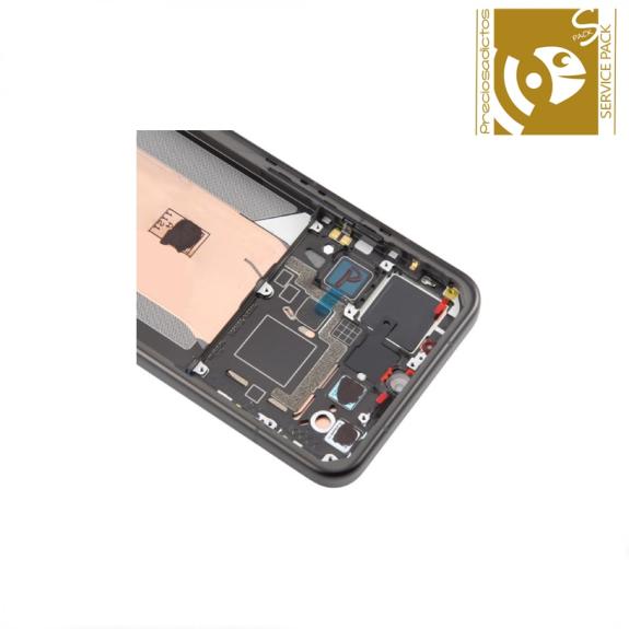 Pantalla para Xiaomi 15 5G con marco negro SERVICE PACK