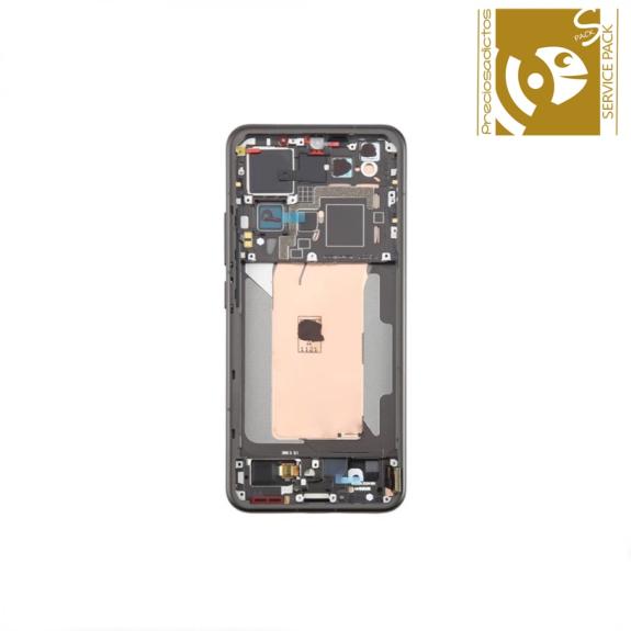 Pantalla para Xiaomi 15 5G con marco negro SERVICE PACK