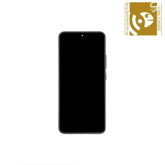 Pantalla para Xiaomi 15 5G con marco negro SERVICE PACK