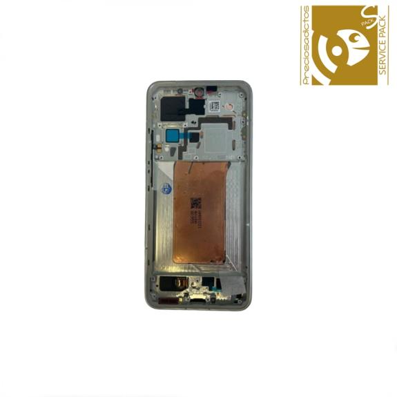 Pantalla para Xiaomi 15 5G con marco verde SERVICE PACK
