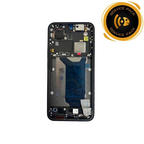 Pantalla para Xiaomi 15T Pro 5G con marco negro SERVICE PACK
