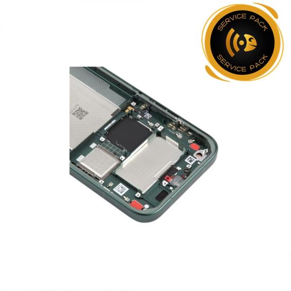 Pantalla Para Xiaomi 17 Ultra 5G con marco verde SERVICE PACK