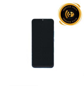 Pantalla para Xiaomi Mi 10 Lite 5G con marco azul SERVICE PACK
