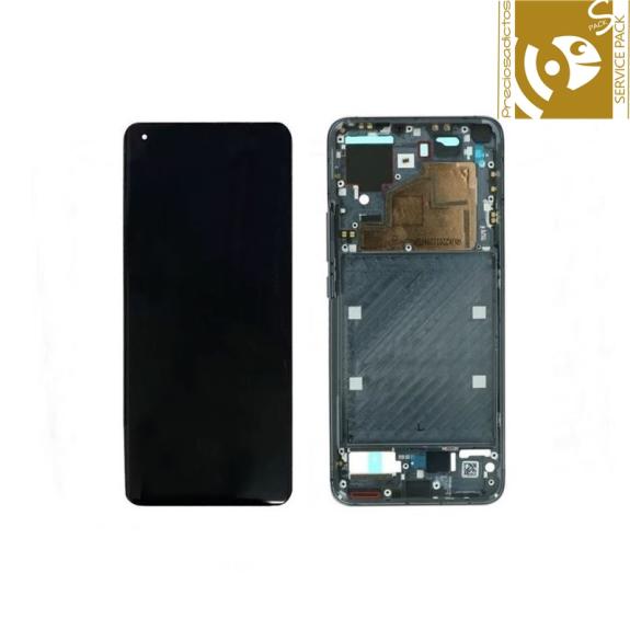 Pantalla para Xiaomi Mi 11 con marco tarnish SERVICE PACK