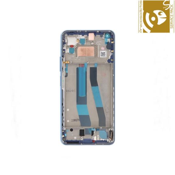 Pantalla para Xiaomi Mi 11 Lite 5G NE azul SERVICE PACK
