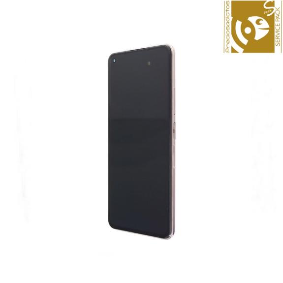 Pantalla para Xiaomi Mi 11 Lite 5G NE rosa SERVICE PACK