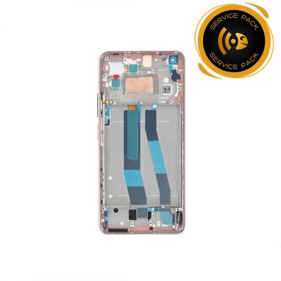 Pantalla para Xiaomi Mi 11 Lite 5G NE rosa SERVICE PACK