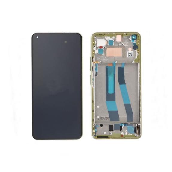 Pantalla para Xiaomi Mi 11 Lite con marco dorado