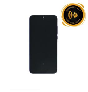 Pantalla para Xiaomi Mi 9 Lite con marco azul SERVICE PACK