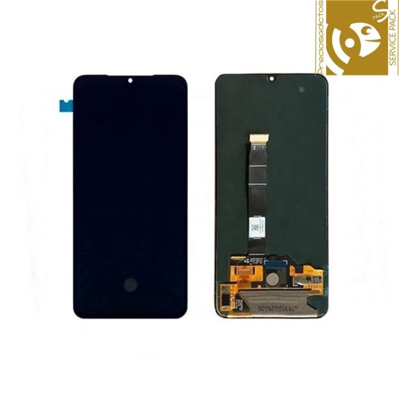 Pantalla para Xiaomi Mi 9 negro sin marco SERVICE PACK