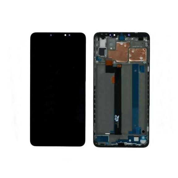 Pantalla para Xiaomi Mi Max 3 con marco negro