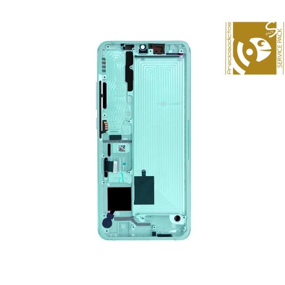 Pantalla para Xiaomi Mi Note 10 / CC9 Pro azul SERVICE PACK