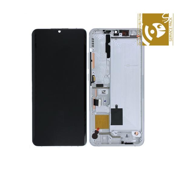 Pantalla para Xiaomi Mi Note 10 / CC9 Pro blanco SERVICE PACK