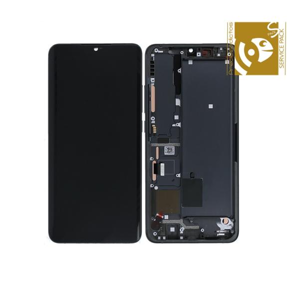 Pantalla para Xiaomi Mi Note 10 / CC9 Pro negro SERVICE PACK