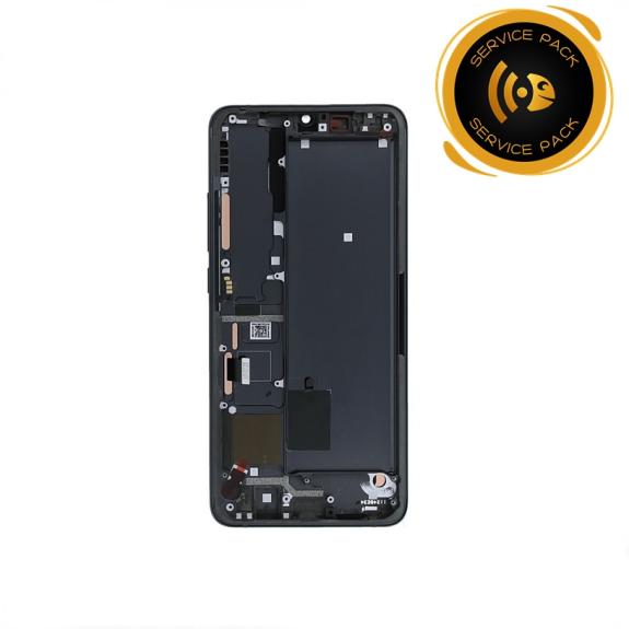 Pantalla para Xiaomi Mi Note 10 / CC9 Pro negro SERVICE PACK