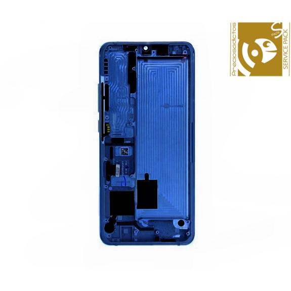 Pantalla para Xiaomi Mi Note 10 Lite morado/azul SERVICE PACK