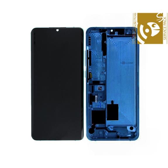 Pantalla para Xiaomi Mi Note 10 Lite morado/azul SERVICE PACK