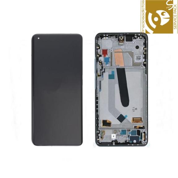 Pantalla para Xiaomi Poco F3 / Mi 11i / 11X azul SERVICE PACK