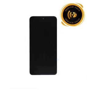 Pantalla para Xiaomi Poco F4 con marco negro SERVICE PACK
