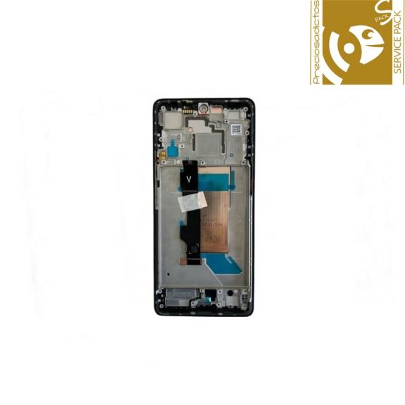 Pantalla para Xiaomi Poco F5 5G 2023 con marco negro