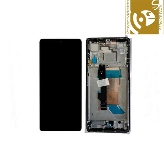 Pantalla para Xiaomi Poco F5 5G 2023 con marco negro