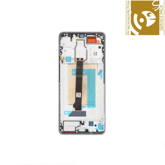 Pantalla para Xiaomi Poco F6 5G con marco verde SERVICE PACK