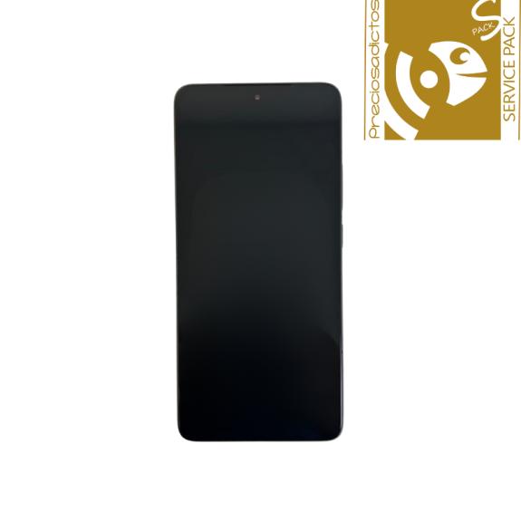 Pantalla Para Xiaomi Poco F7 Pro 5G Con Marco Negro SERVICE PACK