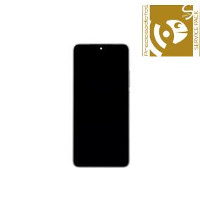 Pantalla Para Xiaomi Poco F7 Pro 5G Con Marco Plata SERVICE PACK