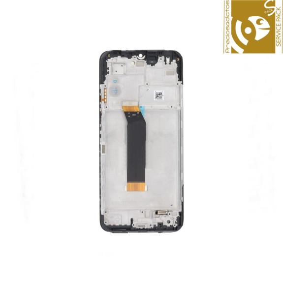 Pantalla para Xiaomi Poco M4 5G /M5 con marco negro SERVICE PACK