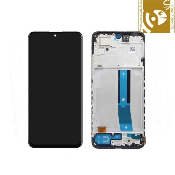 Pantalla para Xiaomi Poco M4 Pro con marco negro SERVICE PACK