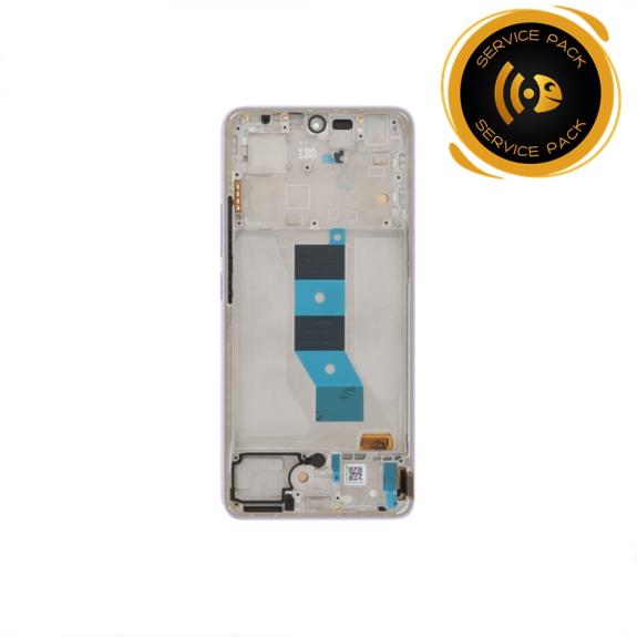 Pantalla Para Xiaomi Poco M7 Pro /Note 14 5G Morado SERVICE PACK