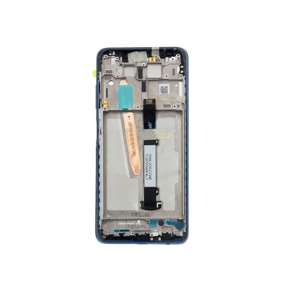 Pantalla para Xiaomi Poco X3 con marco azul