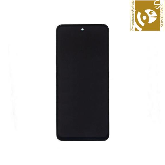 Pantalla para Xiaomi Poco X3 GT con marco negro service pack