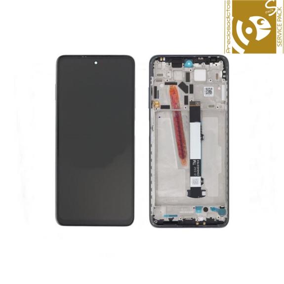 Pantalla para Xiaomi Poco X3 Pro con marco tarnish service pack