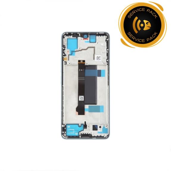 Pantalla Para Xiaomi Poco X6 5G Con Marco Azul (SERVICEPACK)