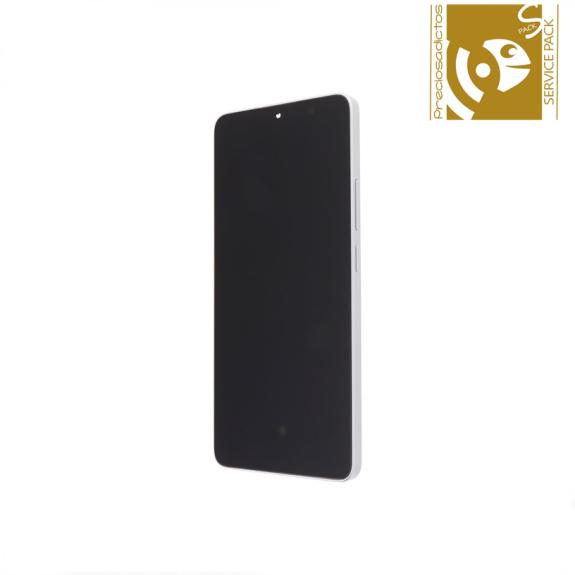 Pantalla para Xiaomi Poco X6 Pro 5G con marco gris SERVICE PACK