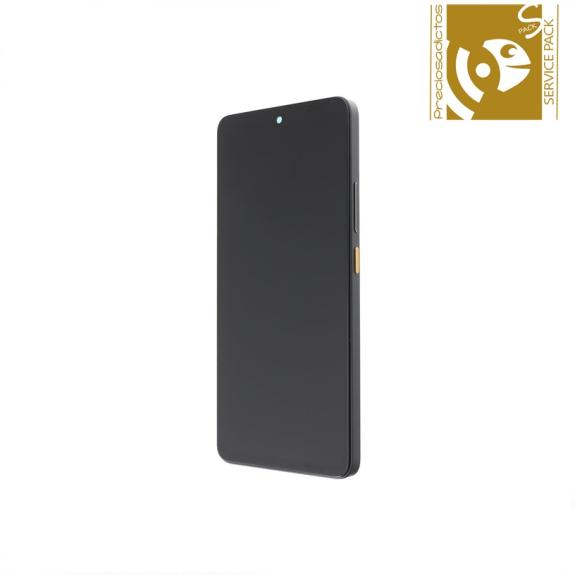 Pantalla para Xiaomi Poco X6 Pro 5G marco amarillo SERVICE PACK