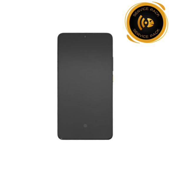 Pantalla Para Xiaomi Poco X7 Pro 5G Con Marco Negro SERVICE PACK