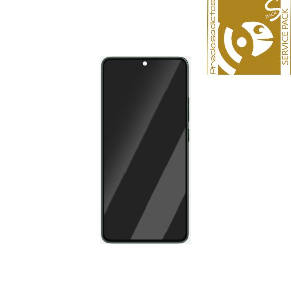 Pantalla Para Xiaomi Poco X7 Pro 5G Con Marco Verde SERVICE PACK