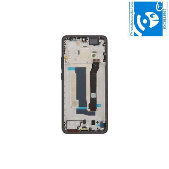 Pantalla Para Xiaomi Poco X7 Pro con marco negro