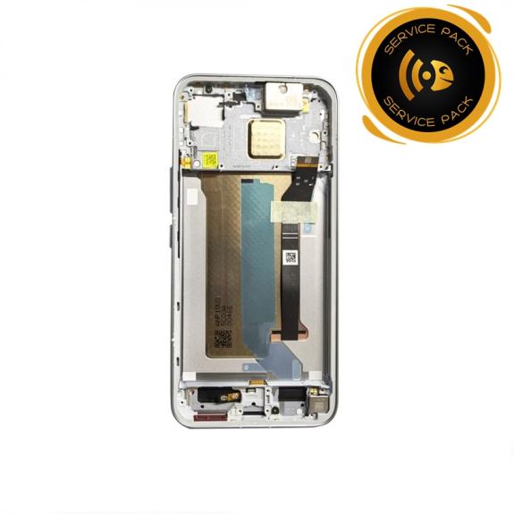 Pantalla Para Xiaomi Poco X8 Pro Max5G marco blanco SERVICE PACK