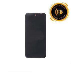 Pantalla para Xiaomi Redmi 10 2022 con marco negro SERVICE PACK
