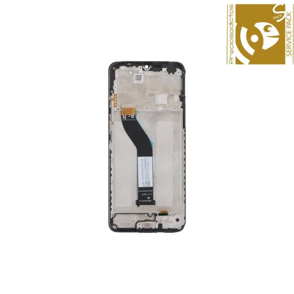 Pantalla Para Xiaomi Redmi 14C 4G Con Marco Negro SERVICE PACK