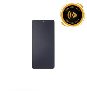 Pantalla para Xiaomi Redmi Note 12 Pro Plus 5G negro con marco